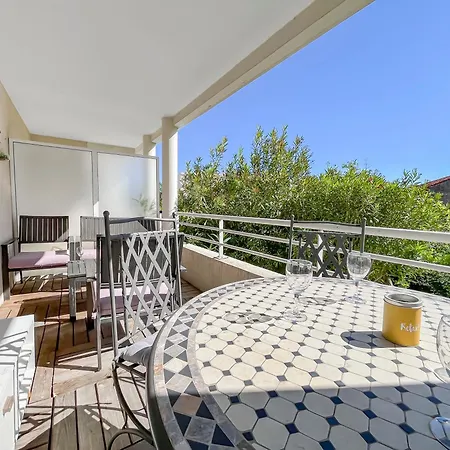 Agreable Detente Au Soleil A - Wifi - Parking Prive 昂蒂布